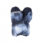 Детские зимние рукавички краги, с принтом (21175/3933), Lenne (Ленне)